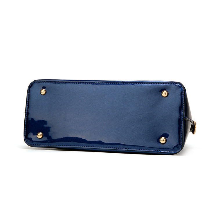 Damen hochwertige und glänzende Handtasche mit eleganten Details Nord Taschen