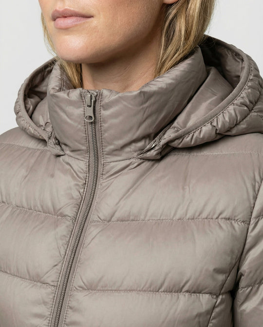 Warme Pelzkragen Damenjacke