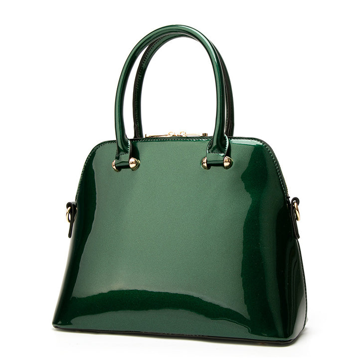 Damen hochwertige und glänzende Handtasche mit eleganten Details Nord Taschen