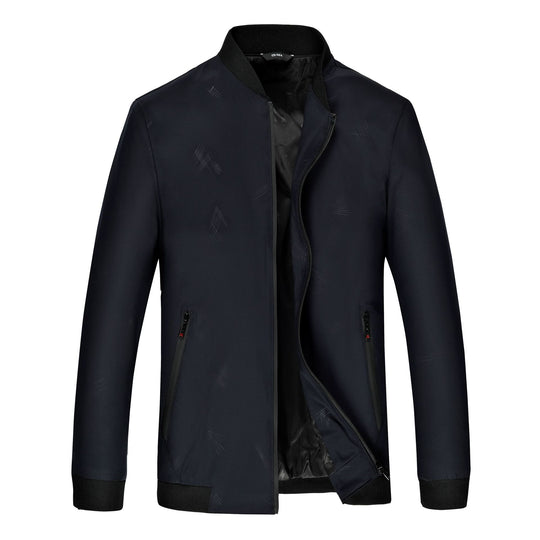 Herren Urbaner leichter Bomber mit wasserabweisender Oberfläche und geripptem Kragen Nord Taschen