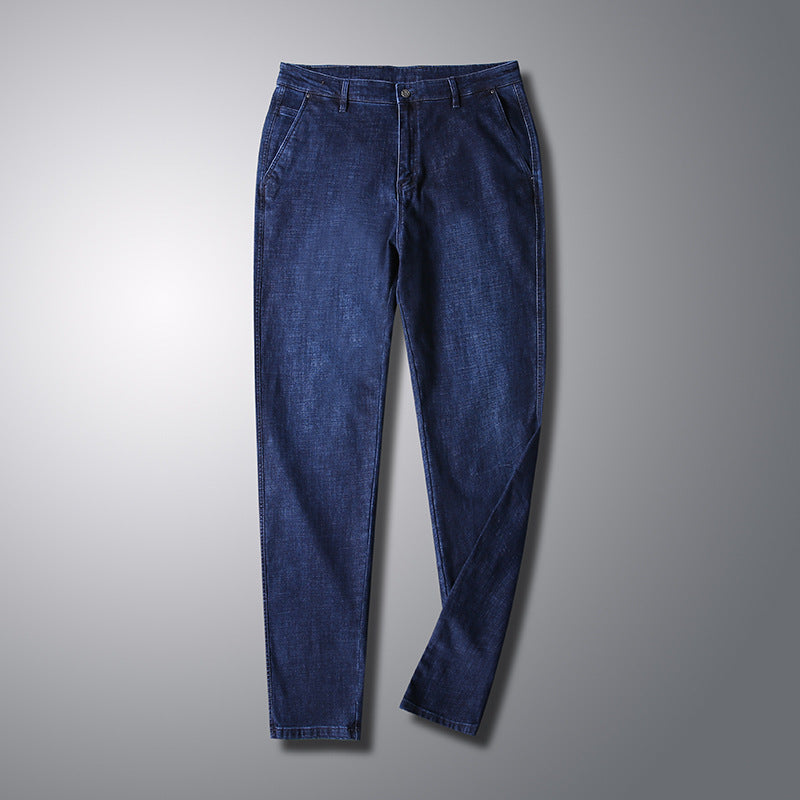 Herren Schmal geschnittene Denim-Chino mit Stretch, tapered Bein und klassischer Five-Pocket-Optik Nord Taschen