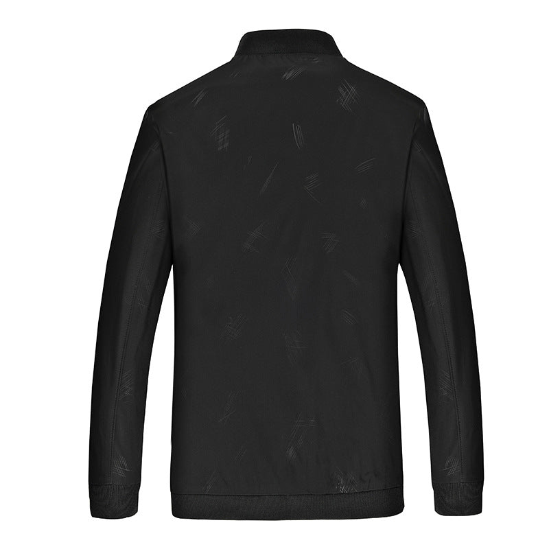 Herren Urbaner leichter Bomber mit wasserabweisender Oberfläche und geripptem Kragen Nord Taschen