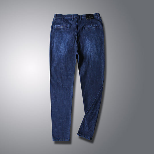 Herren Schmal geschnittene Denim-Chino mit Stretch, tapered Bein und klassischer Five-Pocket-Optik Nord Taschen