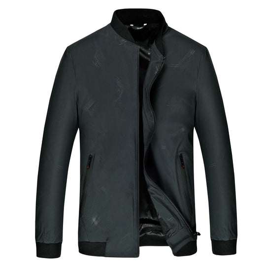 Herren Urbaner leichter Bomber mit wasserabweisender Oberfläche und geripptem Kragen Nord Taschen