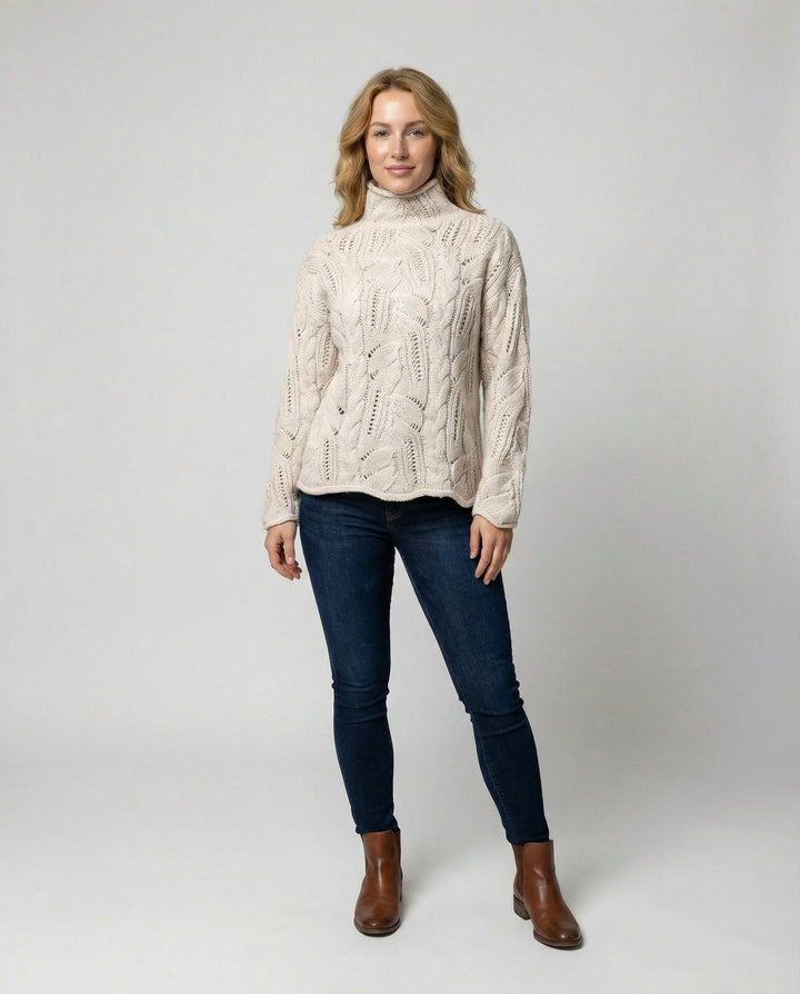 Weicher Kaschmirpullover Damen