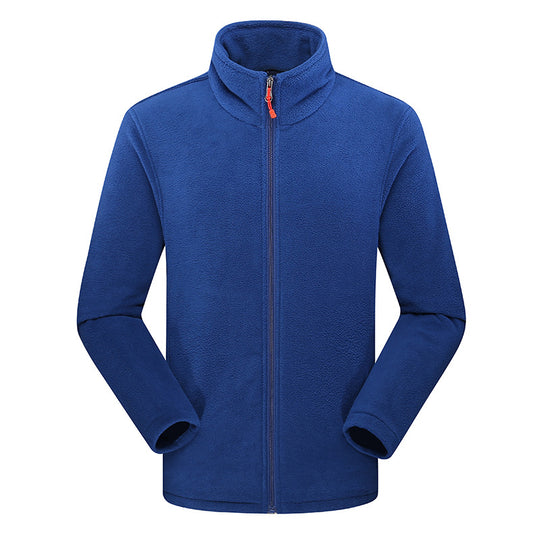 Damen Taillierte Fleecejacke mit Stehkragen und durchgehendem Reißverschluss Nord Taschen