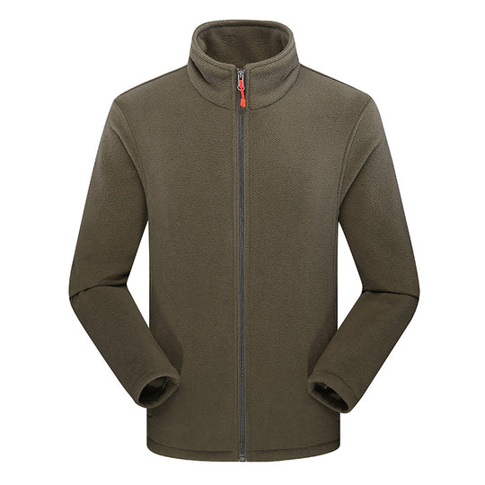 Damen Taillierte Fleecejacke mit Stehkragen und durchgehendem Reißverschluss Nord Taschen