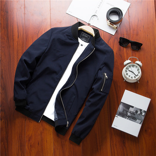 Herren Sportliche Blousonjacke Nord Taschen