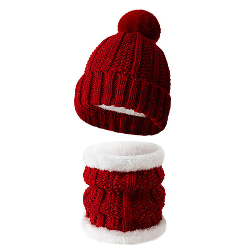 Winter-Set: Mütze und Handschuhe, gefüttert