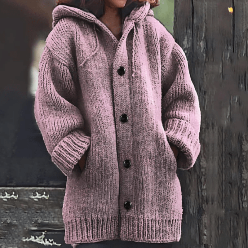Warme Damen-Strickjacke - Arvani
