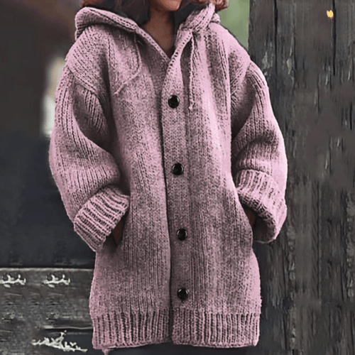Warme Damen-Strickjacke - Arvani