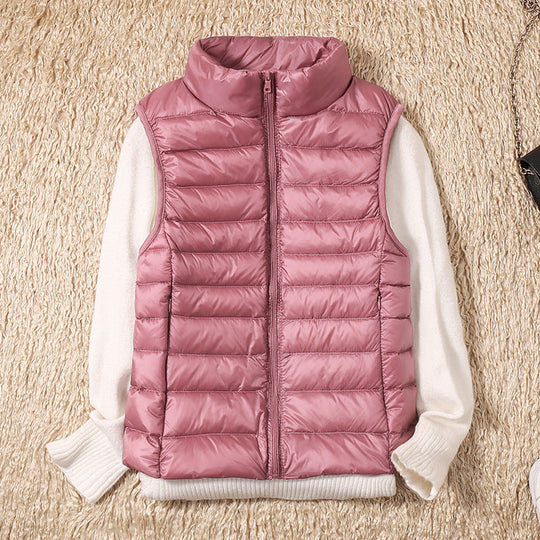 Damen-Steppweste im Daunen-Stil