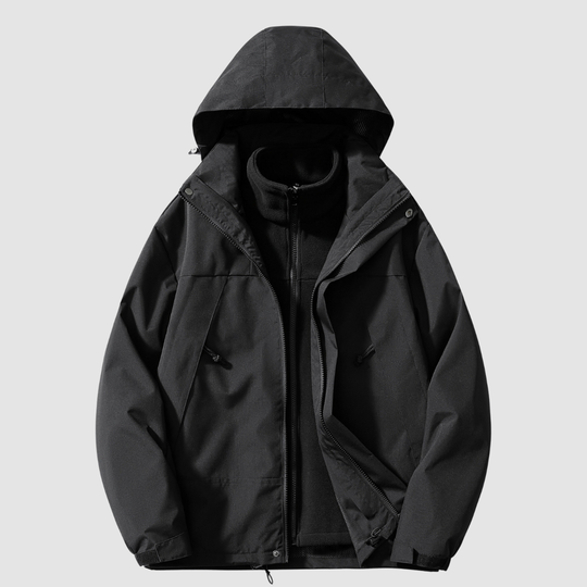 3-in-1 Fleece Winterjacke Komfort | R&B