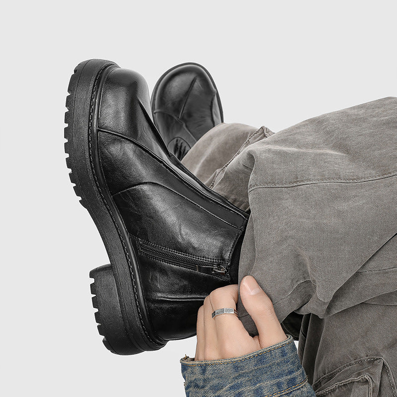 Herren-Chelsea-Stiefel, britischer Stil, rutschfest