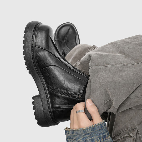 Herren-Chelsea-Stiefel, britischer Stil, rutschfest