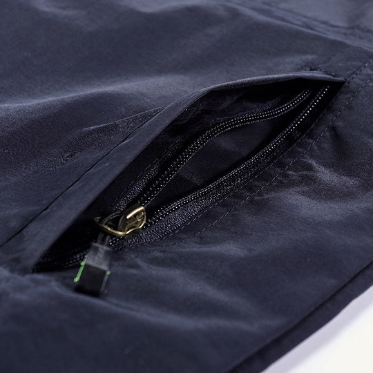 Herren Leichte winddichte Outdoor-Weste mit Stehkragen, Mesh-Futter & Reißverschlusstaschen Nord Taschen