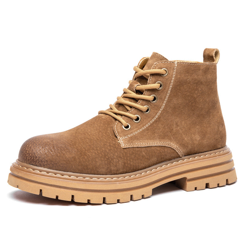 Herren-Stiefel mit Reißverschluss, Schweinsleder, gefüttert