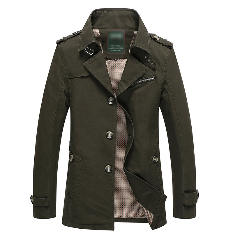 Herren modische Übergangsjacke Nord Taschen