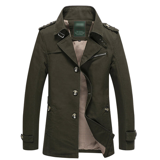 Herren modische Übergangsjacke Nord Taschen