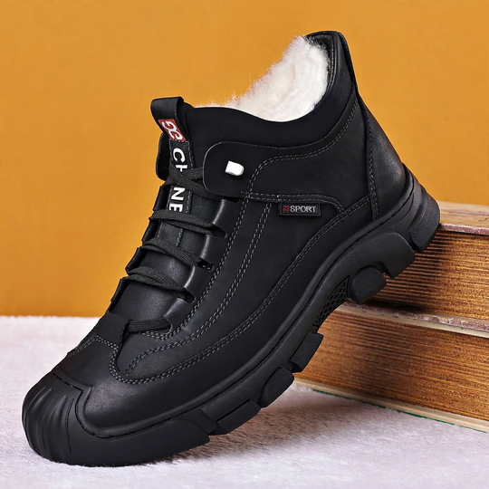 Gefütterte Herren-Stiefeletten, Winter-Freizeitschuhe