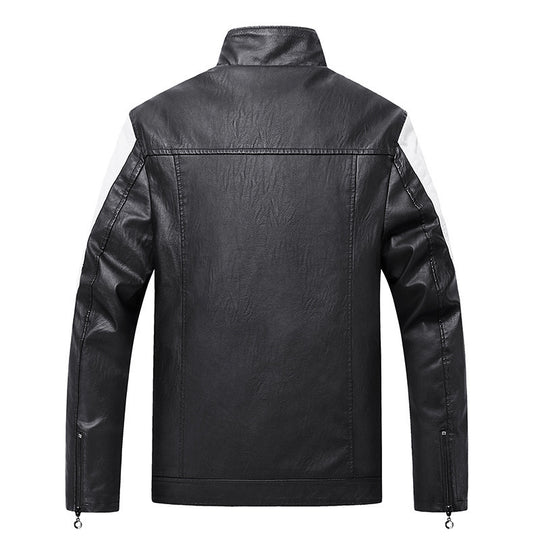 Herren Lederjacke Nord Taschen