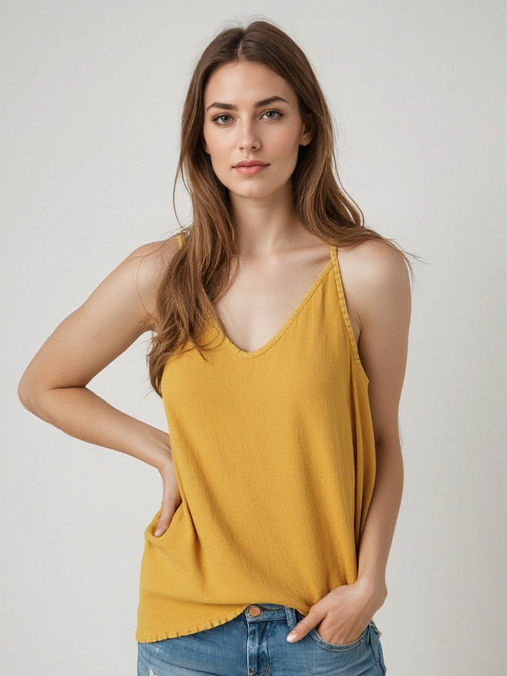 Luftiges Longtop Aus Leinen für Frauen