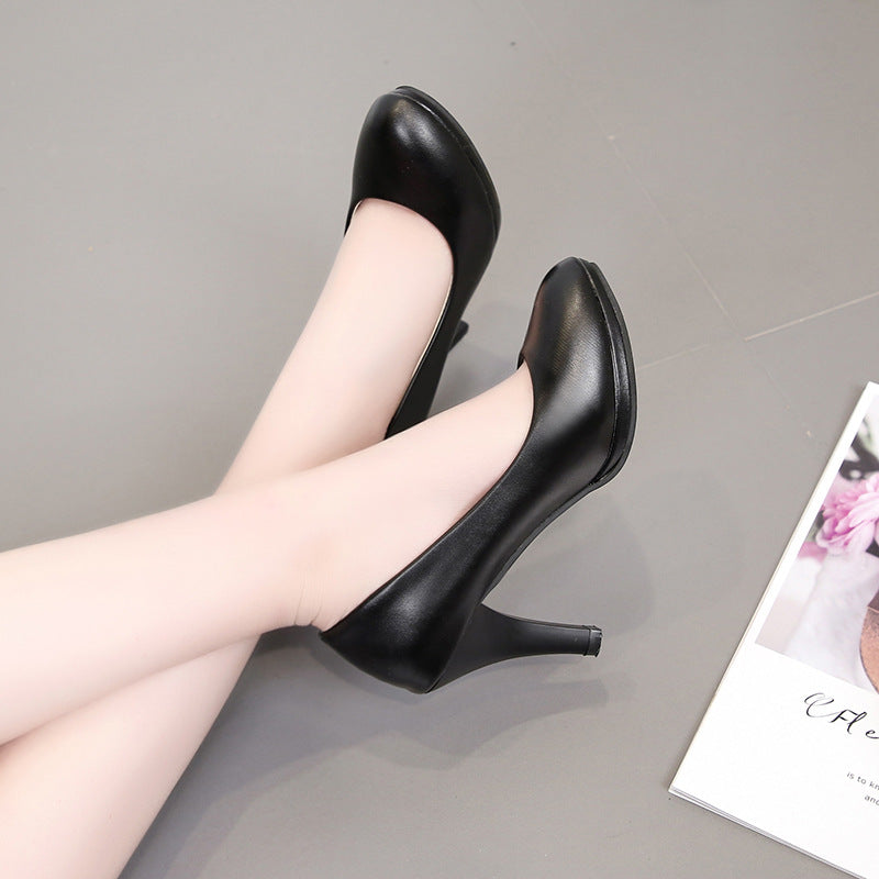 Damen Klassische Pumps mit elegantem Blockabsatz Nord Taschen