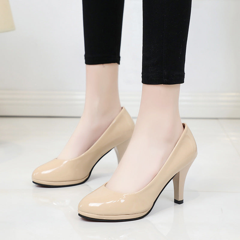 Damen Klassische Pumps mit elegantem Blockabsatz Nord Taschen