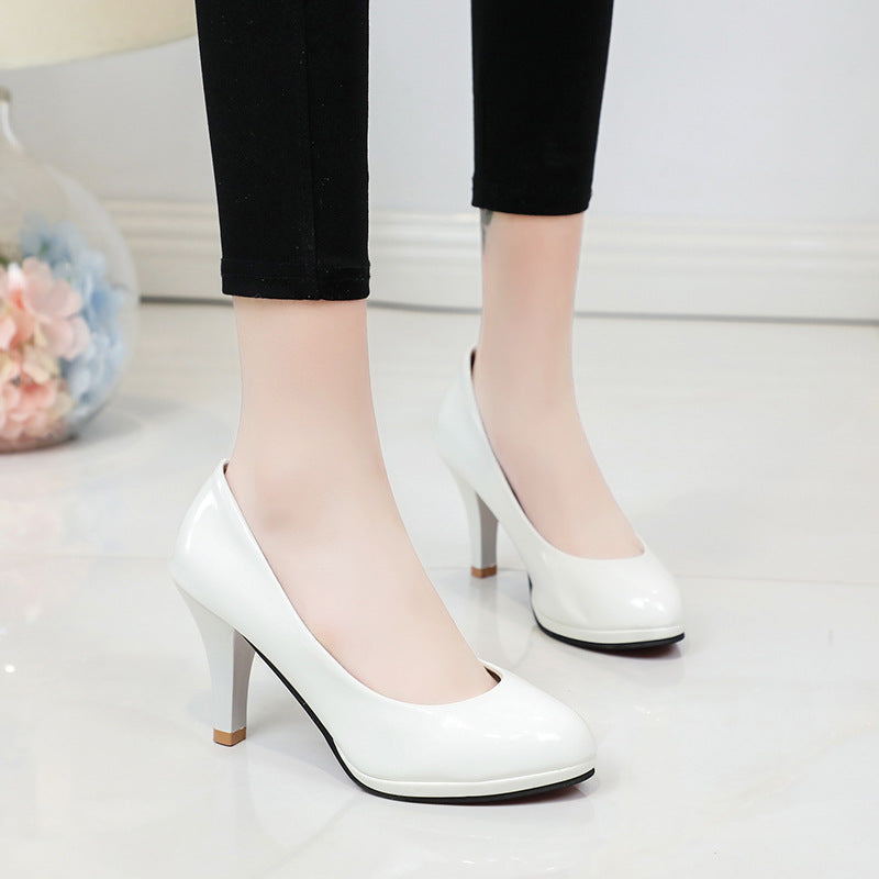 Damen Klassische Pumps mit elegantem Blockabsatz Nord Taschen