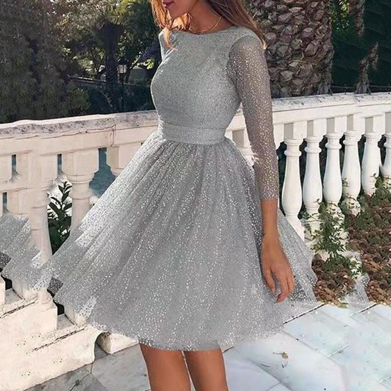 Elegante Plus-Size Damenmode Kleid