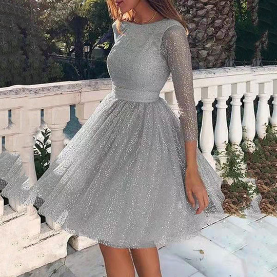 Elegante Plus-Size Damenmode Kleid
