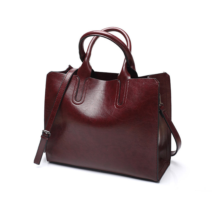 Damen Tote-Tasche mit elegantem Kunstleder und großzügigem Innenraum Nord Taschen