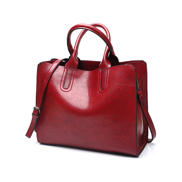 Damen Tote-Tasche mit elegantem Kunstleder und großzügigem Innenraum Nord Taschen