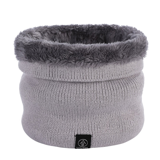 Strick-Loop-Schal, einfarbig, für Damen und Herren