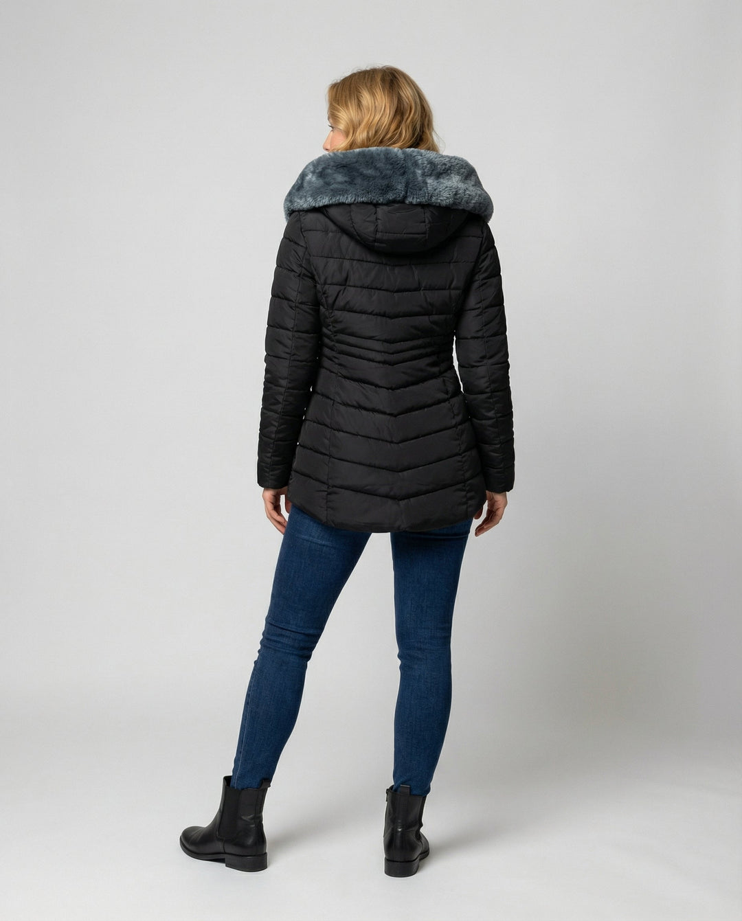 Lange Winterjacke Damen