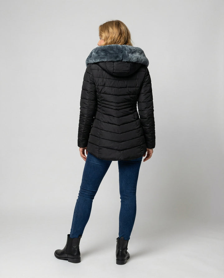 Lange Winterjacke Damen