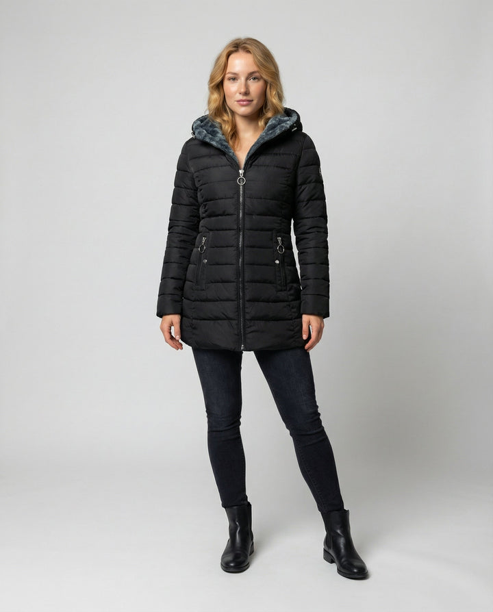Lange Winterjacke Damen