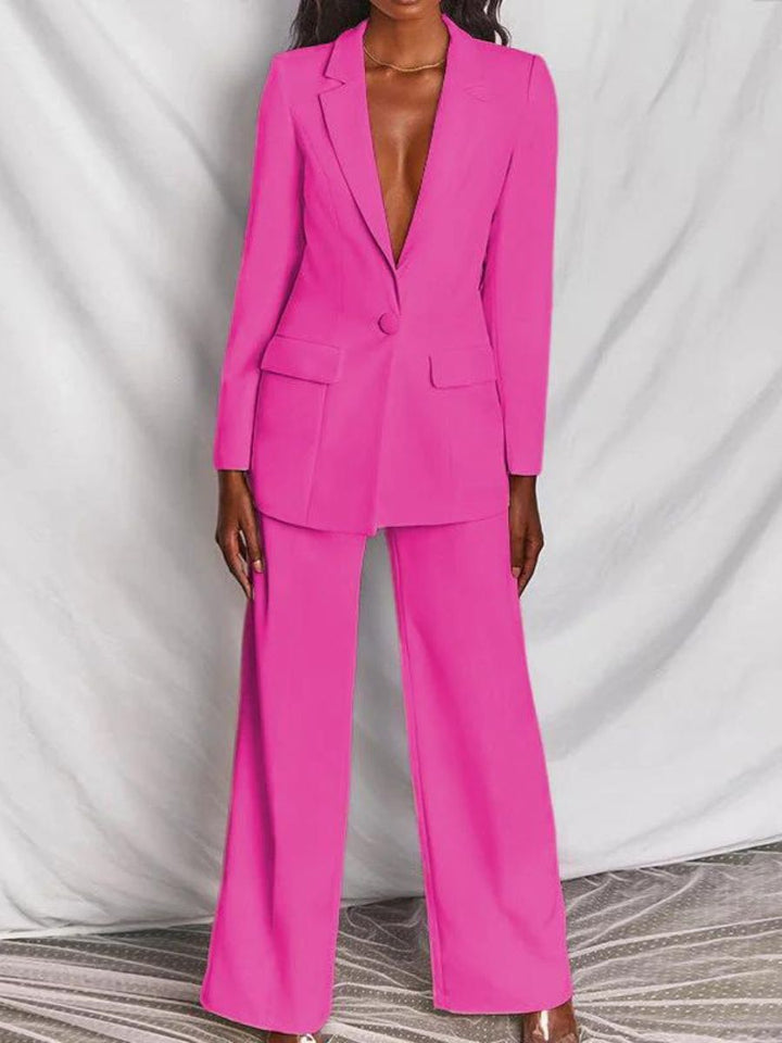 Blazer und Hose Set für Damen Business Kleidung