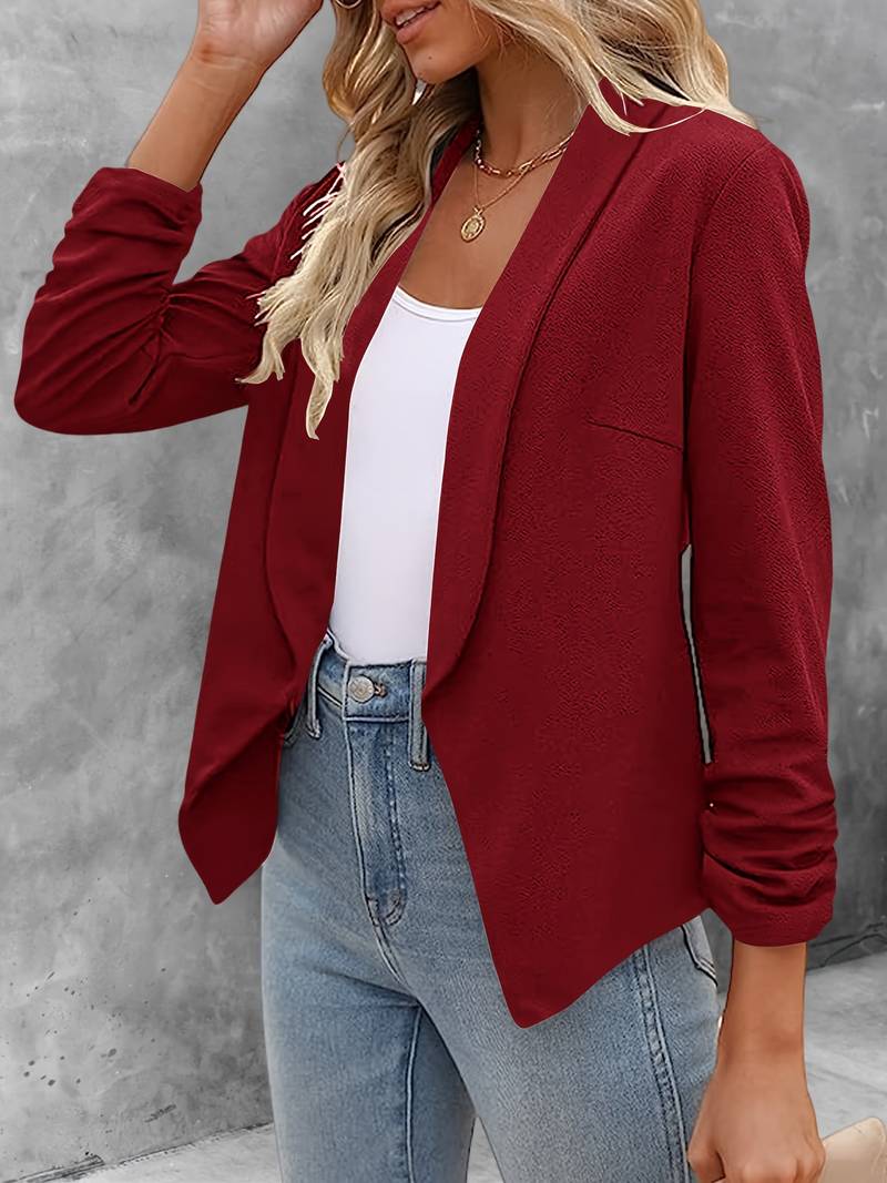 Stilvoller Blazer mit Offener Vorderseite