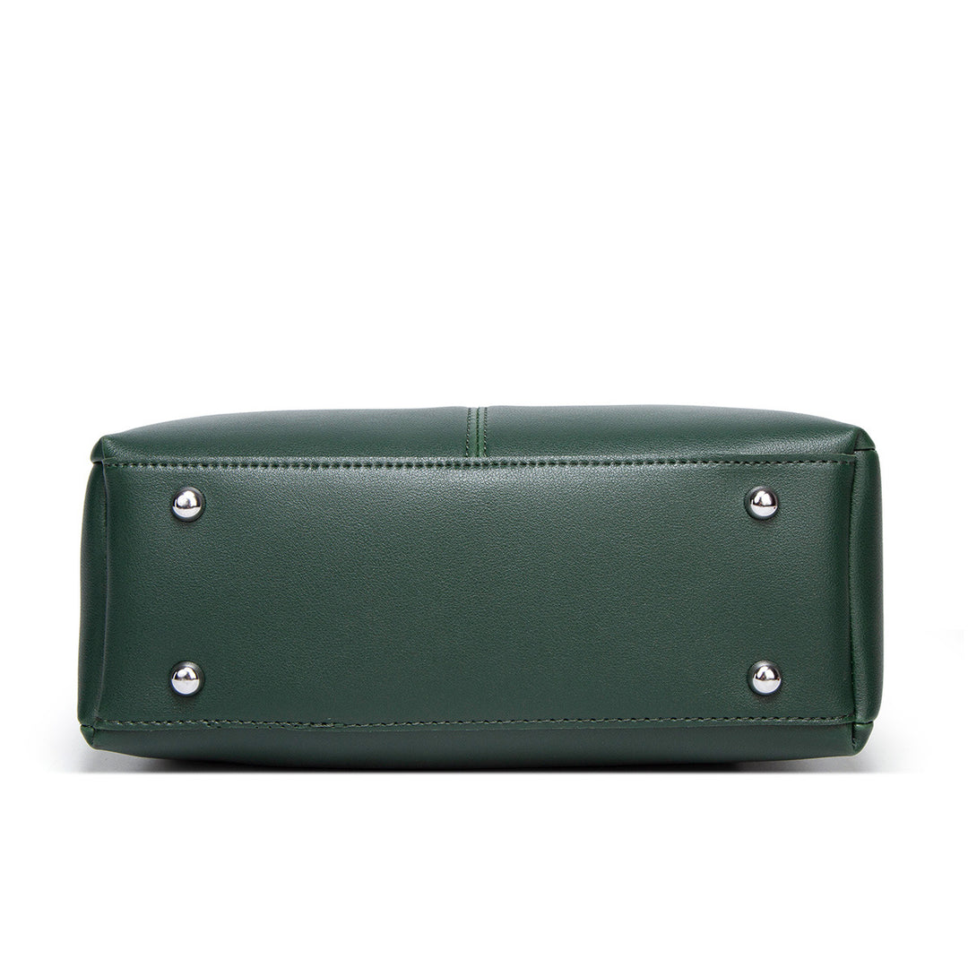 Damen Handtasche mit eleganter Klappenöffnung und abnehmbarem Schulterriemen Nord Taschen