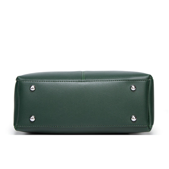 Damen Handtasche mit eleganter Klappenöffnung und abnehmbarem Schulterriemen Nord Taschen