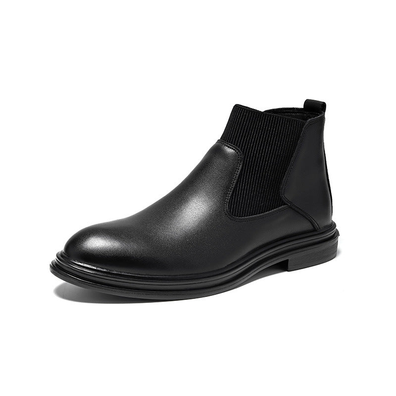 Herren Chelsea-Stiefel 7511-R, mittelhoher Schaft