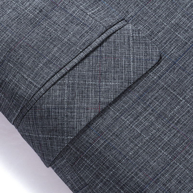 Herren Stilvoller Business Blazer Nord Taschen