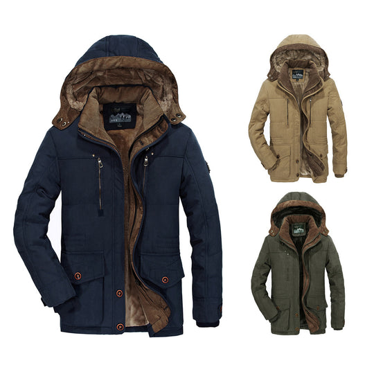 Herren isolierte Übergangsjacke Nord Taschen