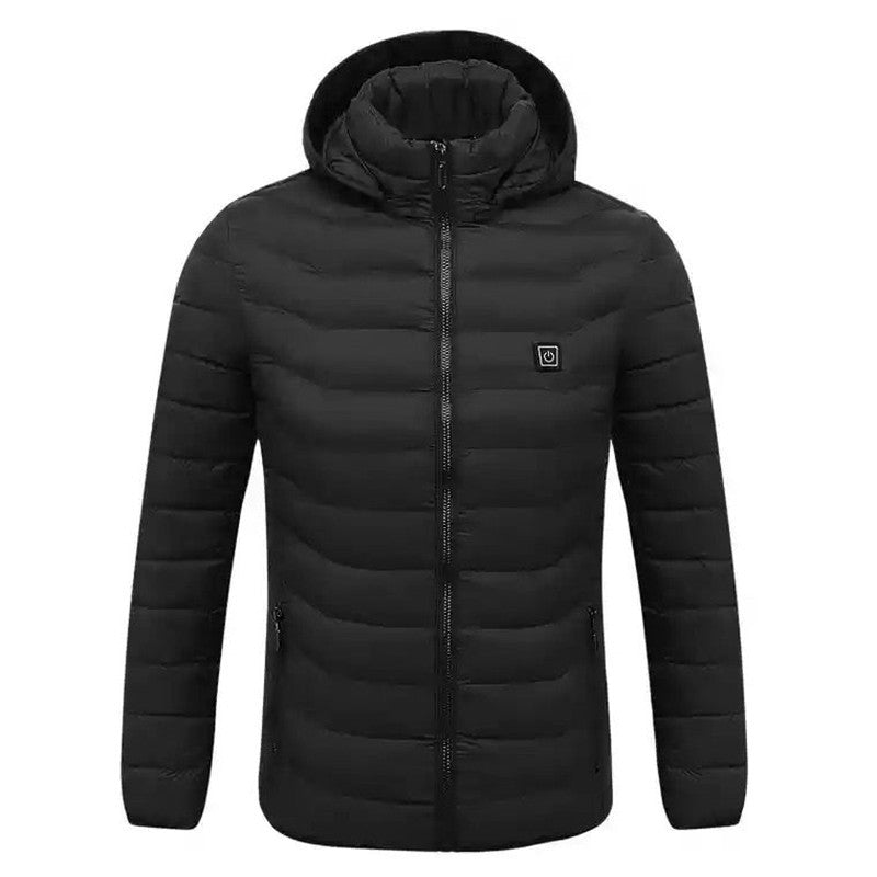 Herren wattierte Steppjacke mit Kapuze, ultraleicht und winddicht Nord Taschen