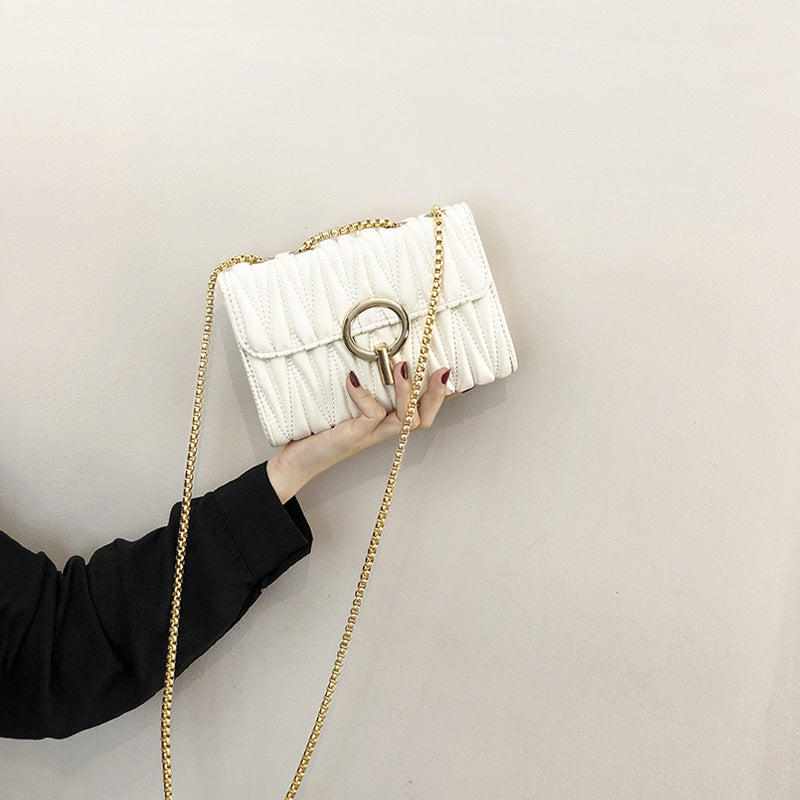 Damen Umhängetasche mit elegantem Kettenriemen Nord Taschen