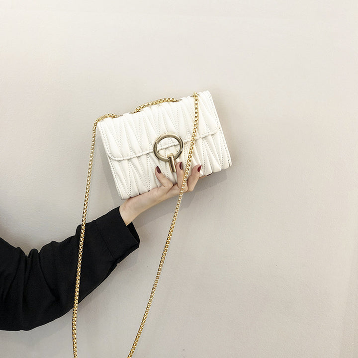 Damen Umhängetasche mit elegantem Kettenriemen Nord Taschen