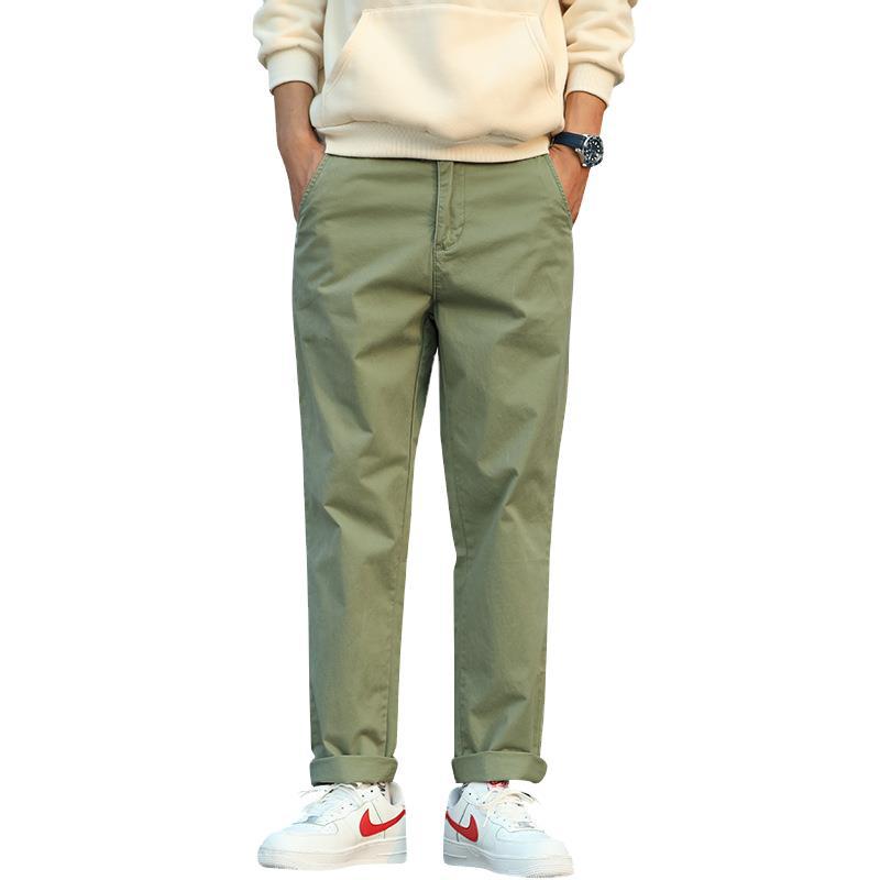 Herren Twill-Hose im Camouflage-Muster mit geradem Schnitt und Gürtelschlaufen Nord Taschen