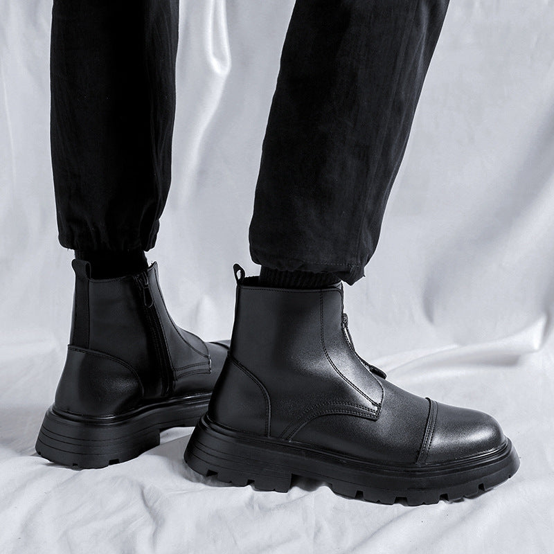 Modische Herren-Chelsea-Stiefeletten 51385-R