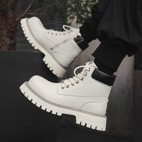 Robuste High-Top-Stiefel, rutschfest